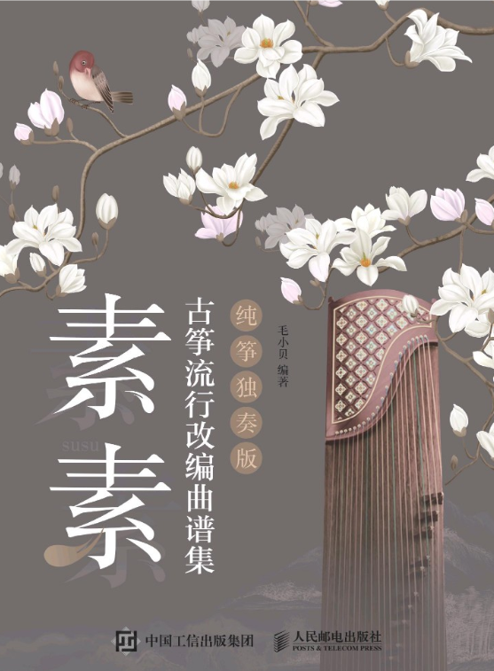 毛小贝：素素-古筝流行曲改编曲谱集，高清PDF下载